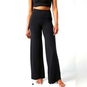 Athleta Black Wide Leg Pants